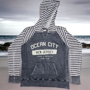 Ocean Drive: Ocean City NJ “Burnout” Hoodie